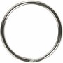 Sleutelringen - Sleutelhanger Ringen - DIY Sleutelhangers Maken - Metaalkleurig - Dia: 25 mm - 8 stuks