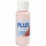 Acrylverf - Roze Verf - Acrylaatverf - Acrylic paint - Hobbyverf - Knutselen en Verven - Sneldrogende Verf - Waterbasis Verf - Hoogwaardige Decoratie Verf - Soft Pink - Plus Color Verf - 60ml