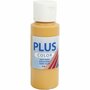 Acrylverf - Gele Verf - Acrylaatverf - Acrylic paint - Hobbyverf - Sneldrogende Verf - Dekkende Verf - Waterbasis Verf - Hoogwaardige Decoratie Verf - Okergeel - Plus Color Verf - 60ml