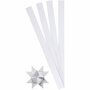 Vlechtstroken - Witte Papierstroken - DIY Papierstroken Voor Knutselprojecten - Origami Decoratie - Sterren Vouwen - Creatief Papier - Formaat 45x15 mm x 6,5 cm - Set van 100 stuks