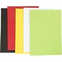 EVA foam vellen, diverse kleuren, A5, 148x210 mm, dikte 2 mm, 5 vel/ 1 doos