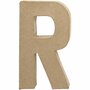 Letter, R, H: 20,5 cm, B: 11,7 cm, dikte 2,5 cm, 1 stuk