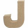 Letter, J, H: 10 cm, B: 8 cm, dikte 1,7 cm, 1 stuk