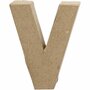 Letter, V, H: 10 cm, B: 8 cm, dikte 1,7 cm, 1 stuk