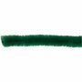 Chenille Draad - Pluche Draad - Pijpenragers - Metaal Draad - Fleecedraad - DIY Draad - Flexibel Decoratief Knutsel Draad - Buigzaam Draad - Donkergroen - Lengte: 30cm - Dikte: 6mm - 50 Stuks