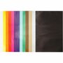 Glanspapier - Diverse Kleuren - Glanzend Knutselpapier - Creatief & DIY Papier - 24x32 cm - 80 grams - 50 Vellen