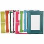 Lijsten - Sterke Kleuren Lijsten - Decoratieve Lijsten - DIY Lijsten Voor Foto's - Creatieve Decoratieve Lijsten - Formaat 26,2x18,5cm - Set Van 16 Diverse Vellen