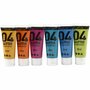 Acrylverf  Verschillende Kleuren  Acrylaatverf  Acrylic paint  Hobbyverf  Knutselen en Verven  Sneldrogend  Glitter  6x20 ml