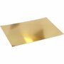 Metallic foliekarton - Goud - DIY - Knutselen - Dubbelzijdig - 280 grams - A2 formaat - 42x60cm - Flexibel - 10 vellen