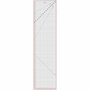 Patchwork Liniaal - DIY Precisie Liniaal - Creatieve Hobby Liniaal Voor Quilten - Decoratieve Patchwork Tool - Formaat 15x60cm - Set Van 1