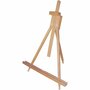 Tafelezel Hout - Houten Schilderezel - DIY Schildersezel - Hobby Kunstschilder Ezeltje - Kunstbenodigdheden - Kleine Tafelezel - H 79 cm - 1 Stuk