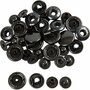 Drukknopen - Metalen Drukknopen - DIY Knutselen - Herbruikbare Sluiting - Handige Set - 10 Stuks