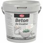 Hobbybeton - DIY Beton Voor Creatieve Projecten - Grijs Beton - Hobby Knutselmateriaal - Beton Voor Decoratie - Hobby Decoratief Beton - Gewicht 1500gr