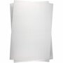 Krimpfolie - Mat Wit - DIY Decoreren & Figuren Maken - Bakbare Krimpplastic Vellen - 20x30cm - 10 Vellen Per Verpakking - Ideaal Voor Sleutelhangers & Sieraden
