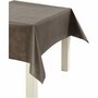 Tafelkleed - Namaaktextiel Bruin Tafelkleed - Lichtgewicht & Wasbaar - DIY Feestdecoratie - Tafeldecor - Breedte 125 cm - Gewicht 70 gr - Lengte 10 Meter - 1 Rol