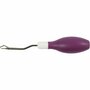 Smyrna Haaknaald - Ergonomisch Handvat - Metalen Haaknaald Voor Smyrna Knoopwerk & Tapijtknopen - DIY Handwerkgereedschap - Geschikt Voor Diverse Garens - 15,5 cm - 1 Stuk