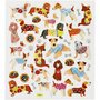 Stickers Honden - Stickervel Met Honden Thema - Zelfklevende Stickers Voor Dierenliefhebbers, Scrapbooking & Kaarten - 15x16,5 cm - 1 Vel