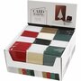 Kaarten En Enveloppen - Kaartenset - Dubbelzijdige Kaarten - DIY - Kaarten Maken - 12 Kleuren Met En Zonder Glitter - Kaart: 10,5x15cm - Envelop: 11,5x16,5cm - 12x10 Sets