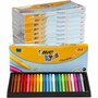 Kleurstiften - Viltstiften - Stiften Dikke Punt - Diverse Kleuren - Lijndikte: 3mm - Visa Color - 12x24 Stuks