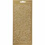 Stickers Goud Sterren - Zelfklevende Ster Stickers - Kerst Stickers - DIY Kaarten Maken - Feestelijke Decoratie Stickers - Scrapbooking Stickers - Glanzende Gouden Stickers - 10x23 cm - 1 Vel