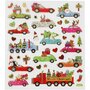 Stickers Kerst - Kerst Auto Stickers - Zelfklevende Stickervellen Met Feestelijk Thema - DIY Scrapbooking & Decoratie - 15x16,5 cm