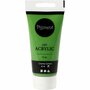 Acrylverf - Groene Verf - Acrylaatverf - Acrylic paint - Hobbyverf - Sneldrogende Verf - Dekkende Verf - Waterbasis Verf - Crome Green - Semi Dekkend - Pigment Art - 75 ml