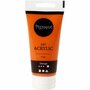 Acrylverf - Oranje Verf - Acrylaatverf - Acrylic paint - Hobbyverf - Sneldrogende Verf - Semi Dekkend - Orange - Pigment Art - 75 ml