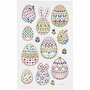 Diamond Stickers - Paaseieren - Lente Thema Stickers - Zelfklevende Strass Stickers - Versierstickers Voor Feest & DIY - Creatieve Glitter Plakstickers - 1 Vel
