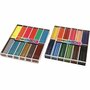 Kleurpotloden, diverse kleuren, vulling 4+5 mm, 288 stuk/ 1 doos