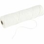 Kaarsenlont - Pure Paraffine - 100 gr - 3x9 mm - 50 m Rol - Premium Lont voor Dompel- & Gietkaarsen - Ideaal voor Kaarsen van 15-60 mm Diameter