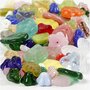 Glazen Kralen Set - DIY Glaskralen Voor Creatieve Sieraden - Diverse Kleuren - Sieraden Maken - Kralenset - Hobby Kralen - Gewicht 60 gram - Gatgrootte 0,5-1,5 mm - 1 set