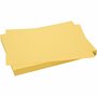 Sun Yellow Karton - Geel Stevig Knutselkarton - DIY Hobby Karton - Sterk Tekenpapier - Creatief Papier Knutselen - A2 Formaat - 50x70 cm - 270g - 10 Vellen