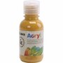 Acrylverf - Ochre Verf - Luxe Acrylverf Ochre - Acrylaatverf - Acrylic paint - Ochre Hobbyverf - Knutselen en Verven - Sneldrogende Verf - 125ml