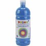 Acrylverf - Blauwe Verf - Luxe Schoolverf Primair Blauw - Acrylaatverf - Acrylic paint - Matte Waterbasis Hobbyverf - Knutselen en Verven - Sneldrogende Verf - 1000ml