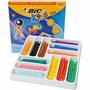 Stiften Diverse Kleuren - Viltstiften - Kleurstiften - Tekenstiften - Kinderstiften Met Fijne Ronde Punt - Waterbasis - Premium Kwaliteit - Kindvriendelijke Stiften - Lijndikte 0,7mm - BIC Visa Color