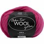Wolgaren Roze - Zachte & Comfortabele Breiwol - DIY Haken, Breien & Knutselen - Hoogwaardige Wolmix - 50 Meter - 50 Gram - 1 Bol