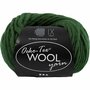 Wolgaren Groen - Natuurlijk Getinte Wol - Hoogwaardige Breiwol - Perfect voor DIY Knutselprojecten & Warm Handwerk - 50 Meter - 50 Gram - 1 Bol