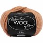 Wolgaren Beige - Hoogwaardig Breigaren - Zacht & Duurzaam - Perfect voor Haken, Breien & Handwerk - 50 Meter - 50 Gram - 1 Bol