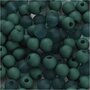 Plastic Kralen - Flessengroen - 6 mm - 40 gr - Populaire Ronde Kralen Met Groot Gat Voor DIY Sieraden Maken & Knutselwerk