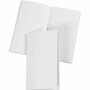 Notitieboek Blanco - DIY Blanco Notitieboek - Creatief Notitieboek - 9,5x16,5 cm - Witte Omslag
