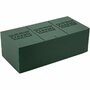 Oasis Bloemenschuim - Groene Bloemen Steekschuim - 23x11x8 cm - 1 Stuk - Houdt Bloemen Vers & Stabiel - Makkelijk Op Maat Te Snijden - Voor Tafeldecoraties & Bloemencreaties - Groen