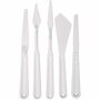 Paletmessen - Schildermessen - Kunstschilder Gereedschap - Bob Ross Stijl - Creatief Gereedschap - Paletmessen Set - 17-20 cm - 5 Stuks