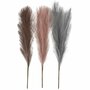 Kunstmatig Pampasgras - Zacht Blauw, Frosted Lila & Antiek Roze - L: 50cm - Set Van 3 Stelen - Luxe Decoratiegras Voor Bloemstukken & Woondecoratie