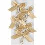 Paperclips - Goudkleurige Luxe Bureauclips - Extra Grote Formaat - Creatieve Kantooraccessoires - Stevig Metaal - Afmetingen 40x70 mm - Set van 5 stuks