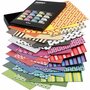 Papier - Diverse kleuren - A4 - 21x29,7cm - 100 grams - Color Bar - 16x10 diverse vellen