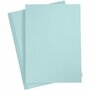 Papier - Lichtblauw - A4 - 21x29,7cm - 80 gram - Happy Moments - 20 vellen