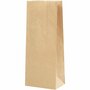Papieren Zakken - Bruin - Kleine Zakjes Voor Decoratie - DIY Papieren Tassen - Hoogte 22,5cm - Formaat 6,5x9cm - Gewicht 50gr - Set Van 100 Stuks