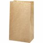 Papieren Zakken - Bruin - DIY Cadeauzakken - Creatieve Papieren Tassen Voor Hobby - Formaat 15x9x27cm - Gewicht 50gr - Set Van 100 Stuks