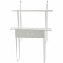 Papiermodule - Document organizer - Witte papierhouder - Metalen papiermodule - Opslagsysteem papier - Papieren organisatie - 340x225 mm - 1 stuk