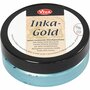 Pasta Wax - Metallic Verf - Inka Gold - turquoise - Viva Decor - 50ml